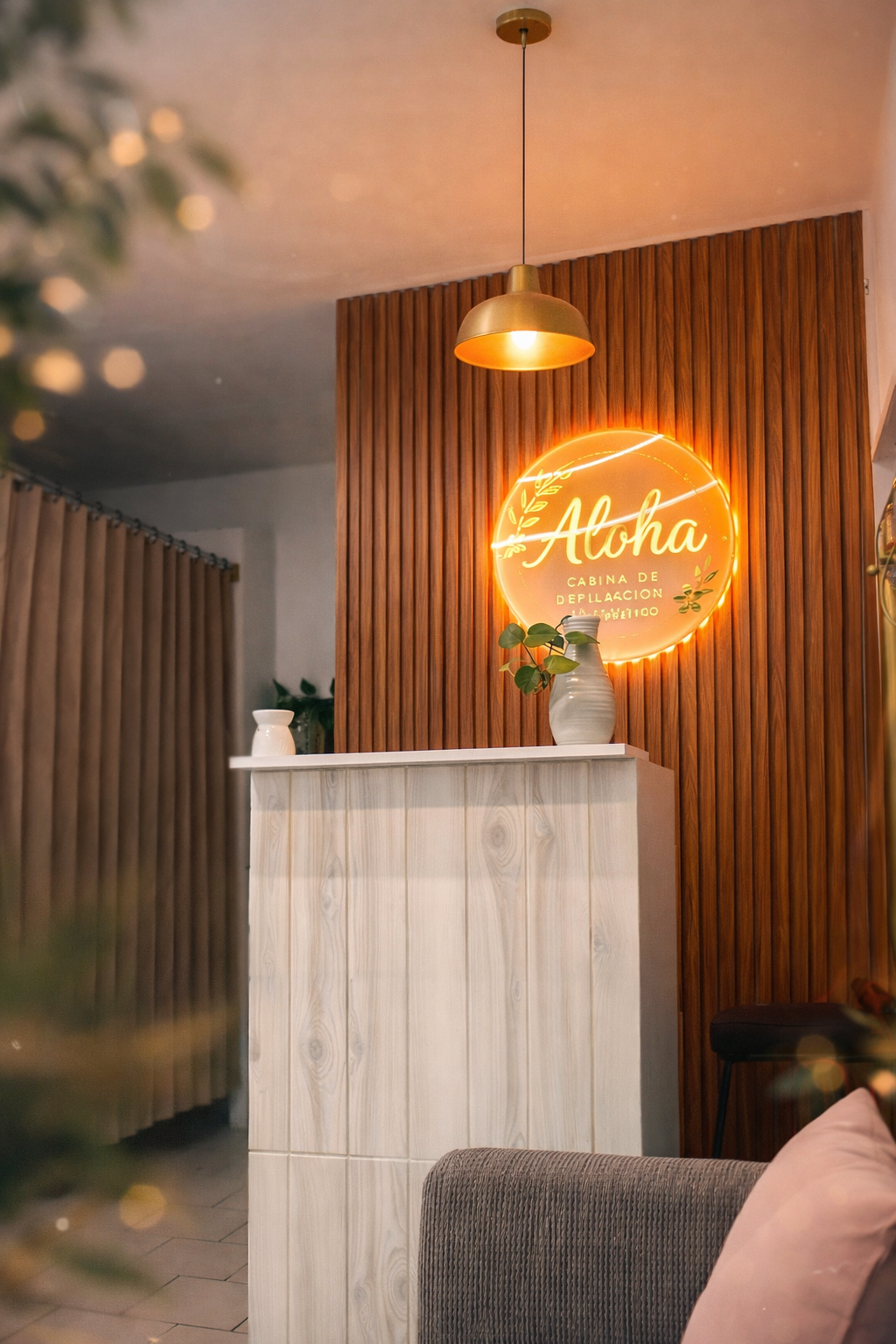Cabina privada de Aloha Studio en Guadalajara